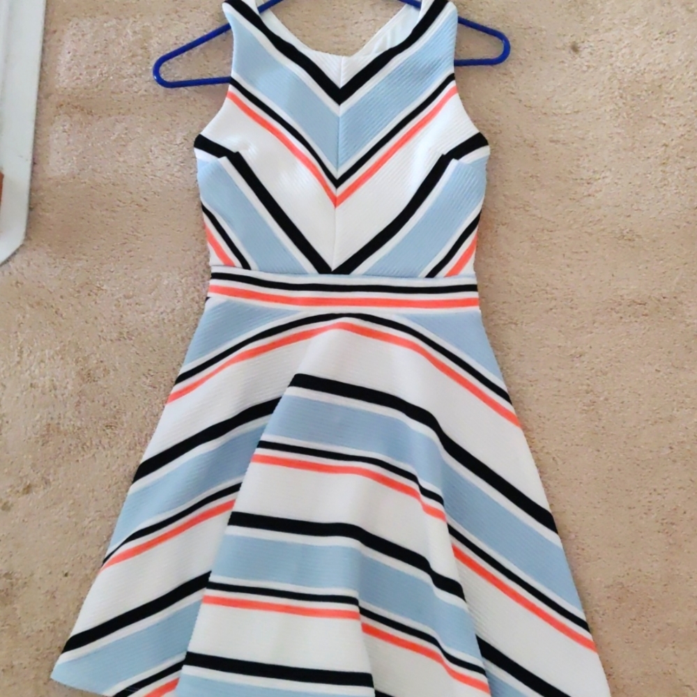 A line striped dress size XS